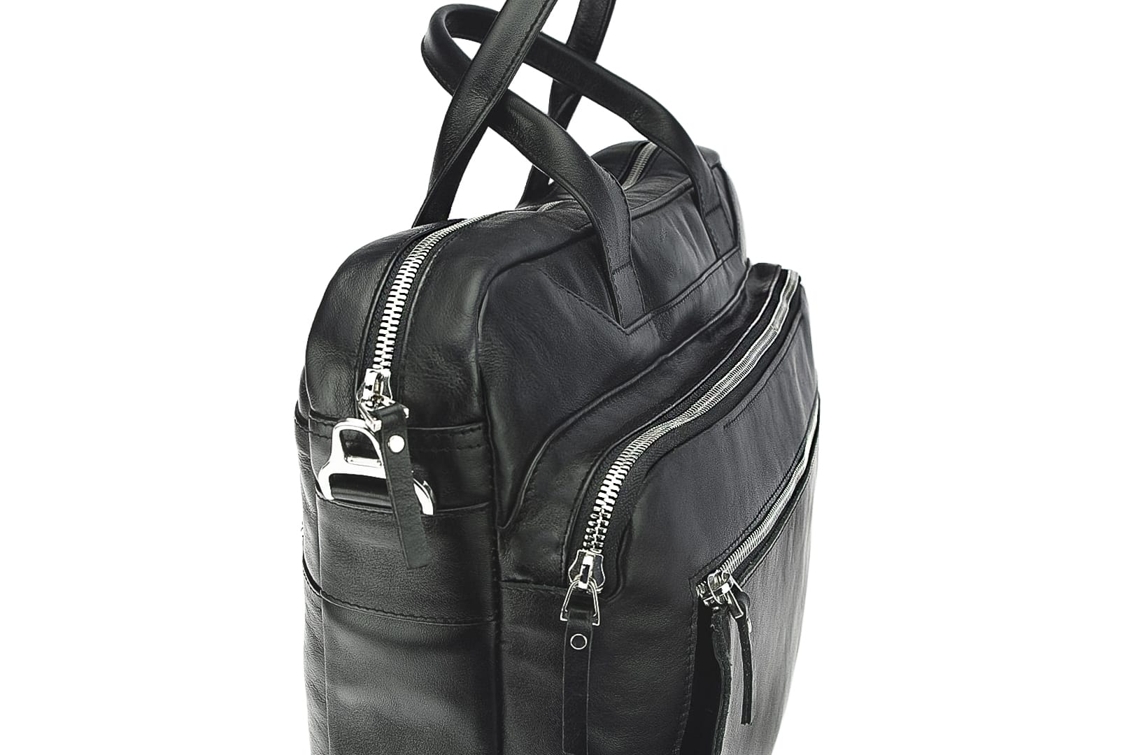 Ādas portfeļa soma A4 701 BL-0-1BR_NIC