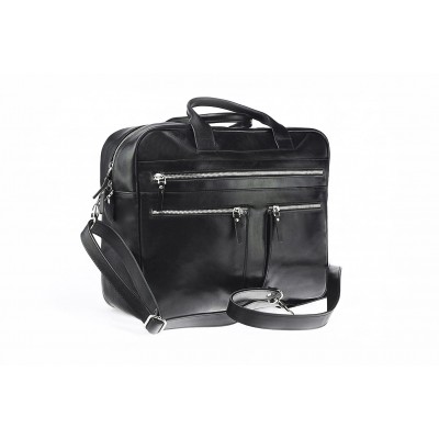 Ādas portfeļa soma A4 704 BL-0-1BR_NIC